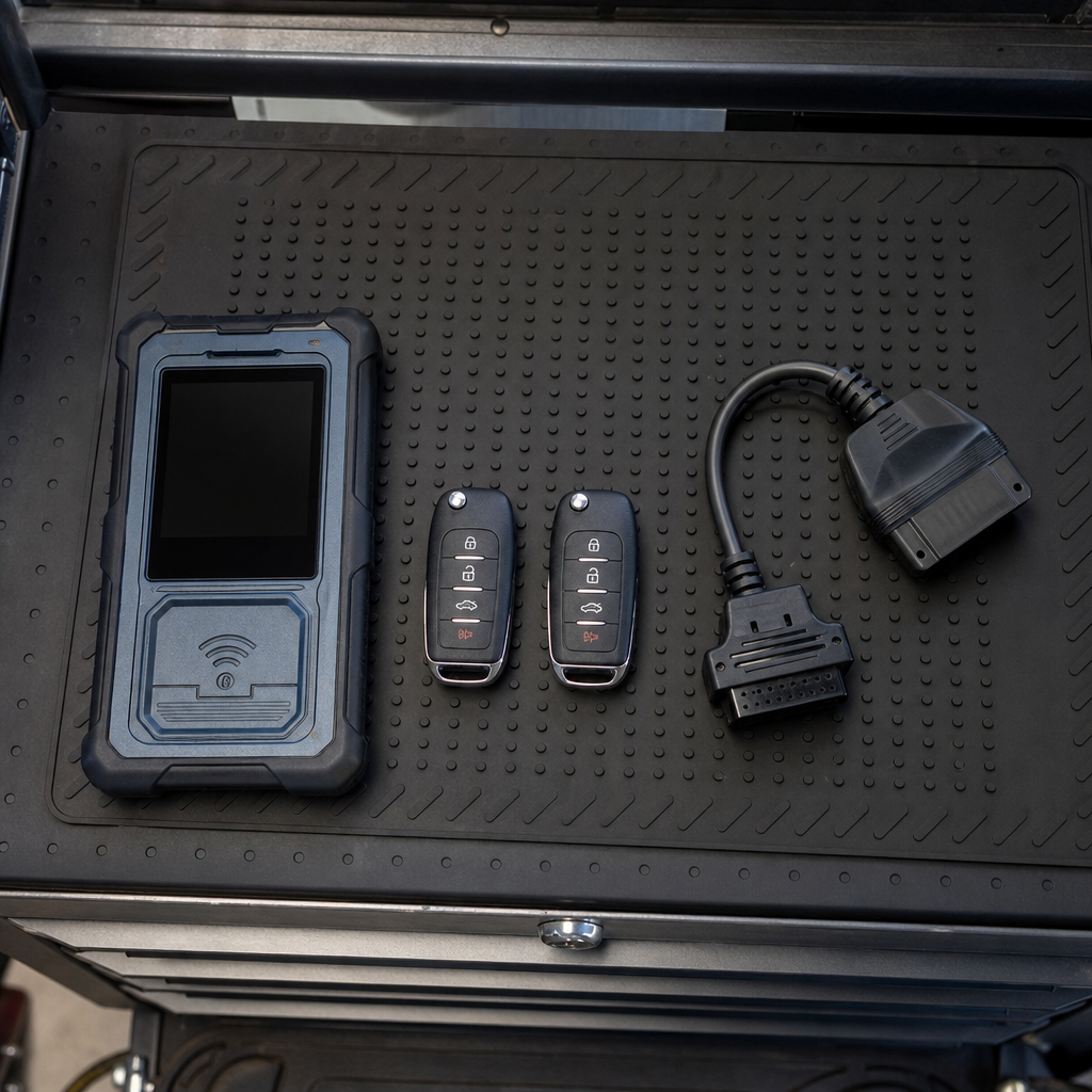 Illustration for car key programming cost