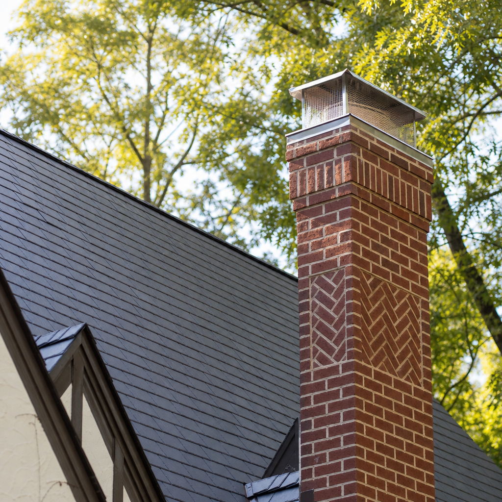 Illustration for chimney cleaning in Forest Hills