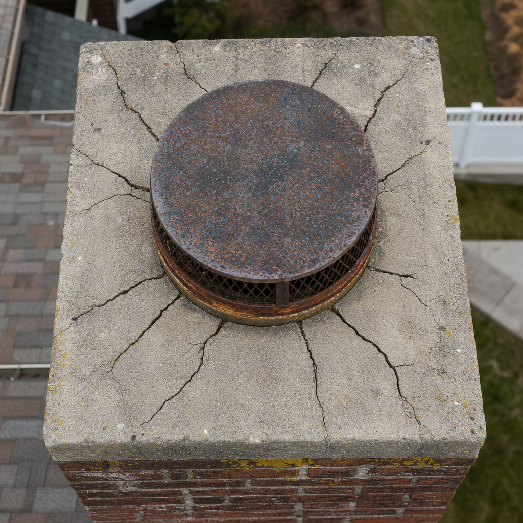 Illustration for chimney cleaning in Howard Beach