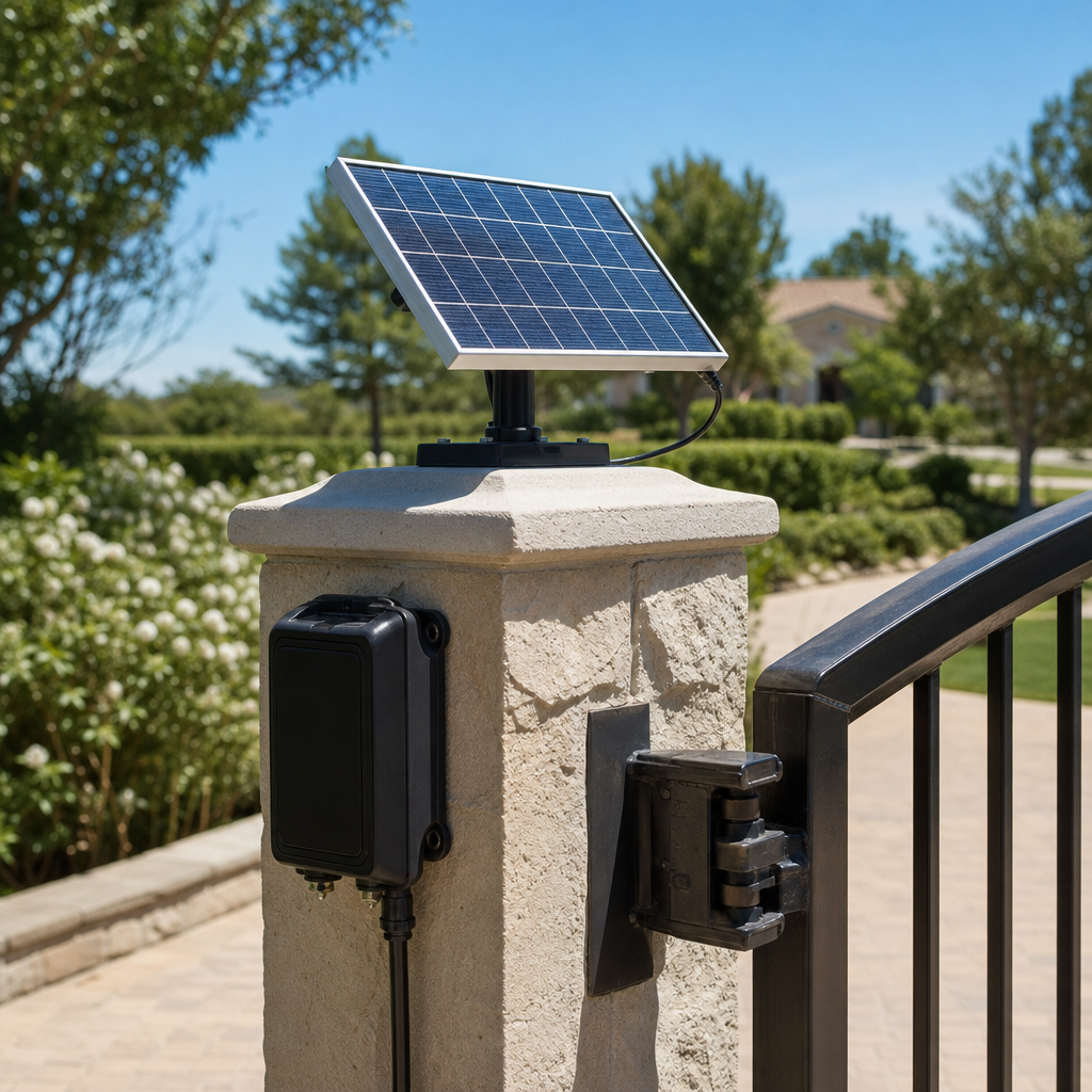 Illustration for automatic gate repair in Colleyville