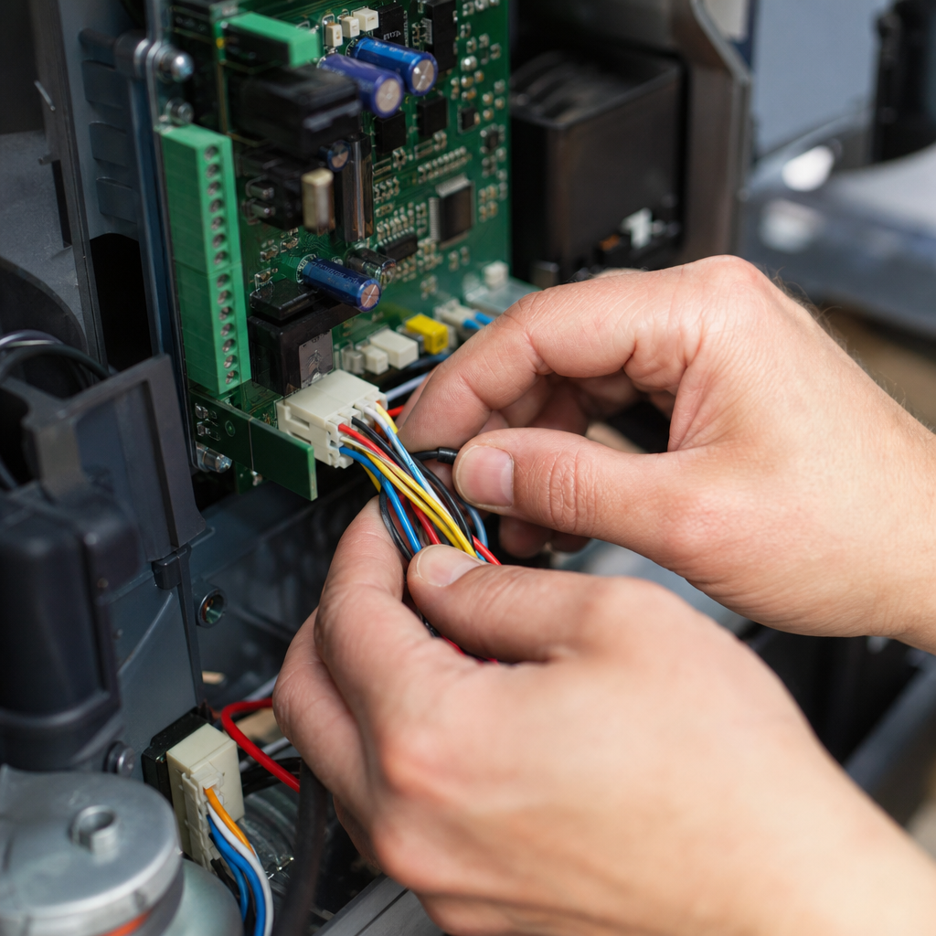 Illustration for gate motor repair in Colleyville