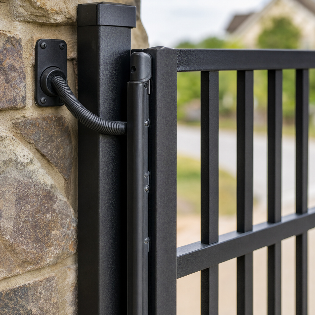 Illustration for automatic gate repair in Coppell