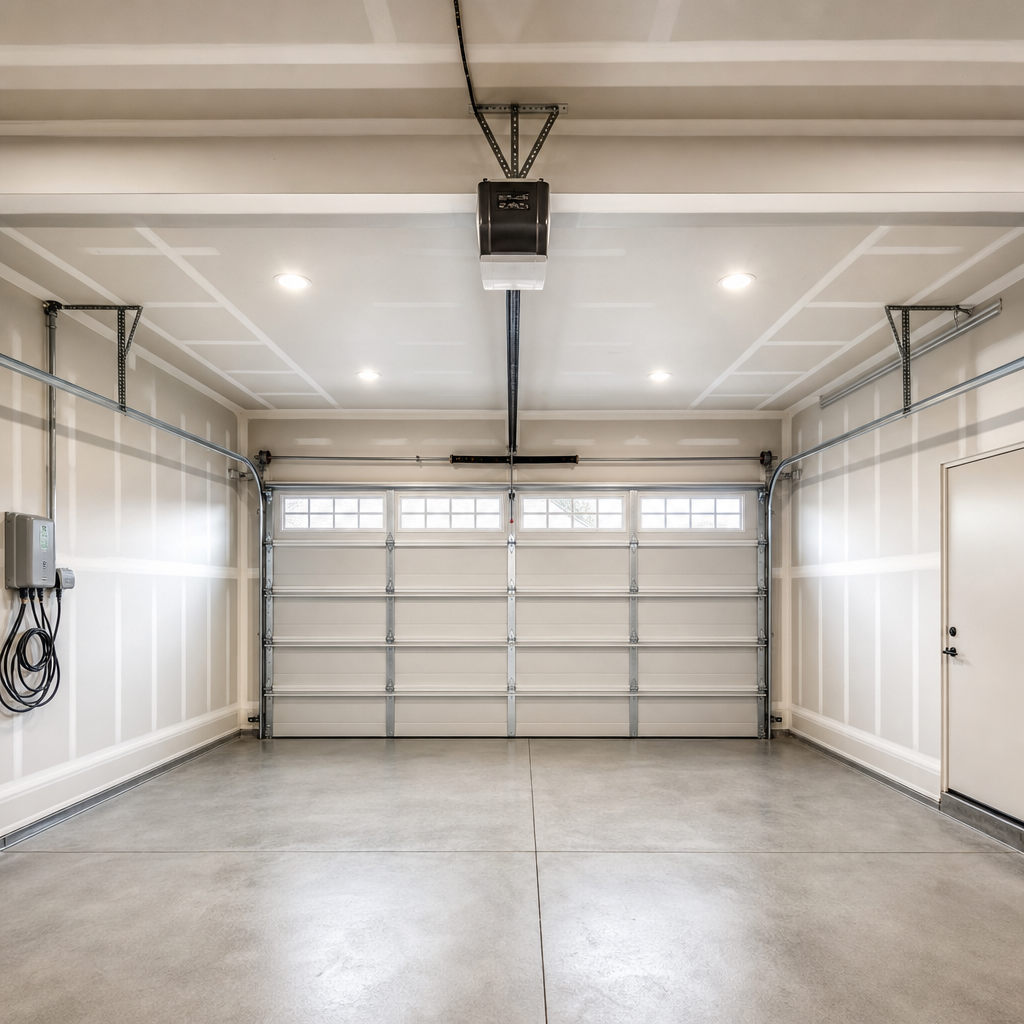 Illustration for garage door installation in Bellflower