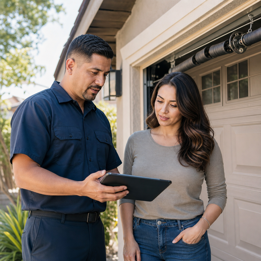 Illustration for Emergency Garage Door Repair in Los Angeles