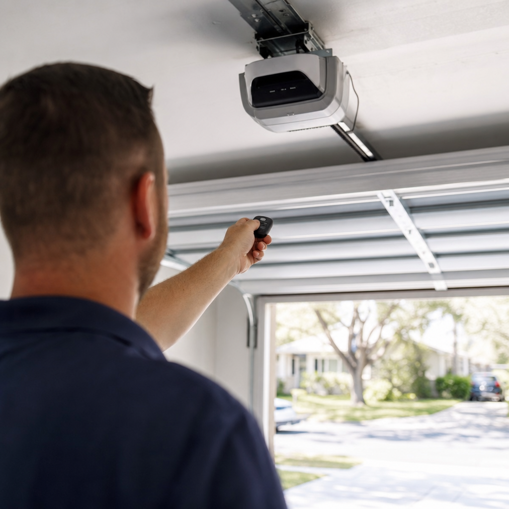 Illustration for emergency garage door opener repair los angeles