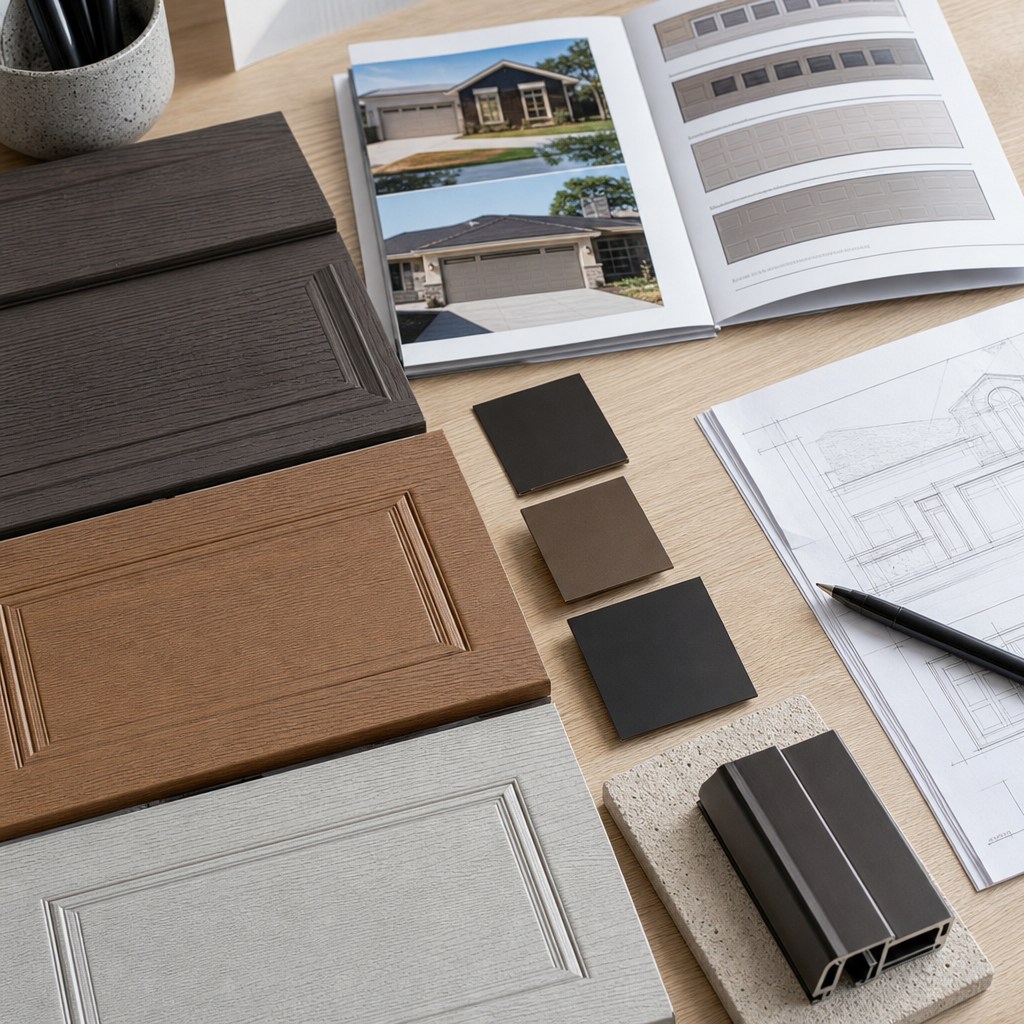 Illustration for garage door installation in Calabasas