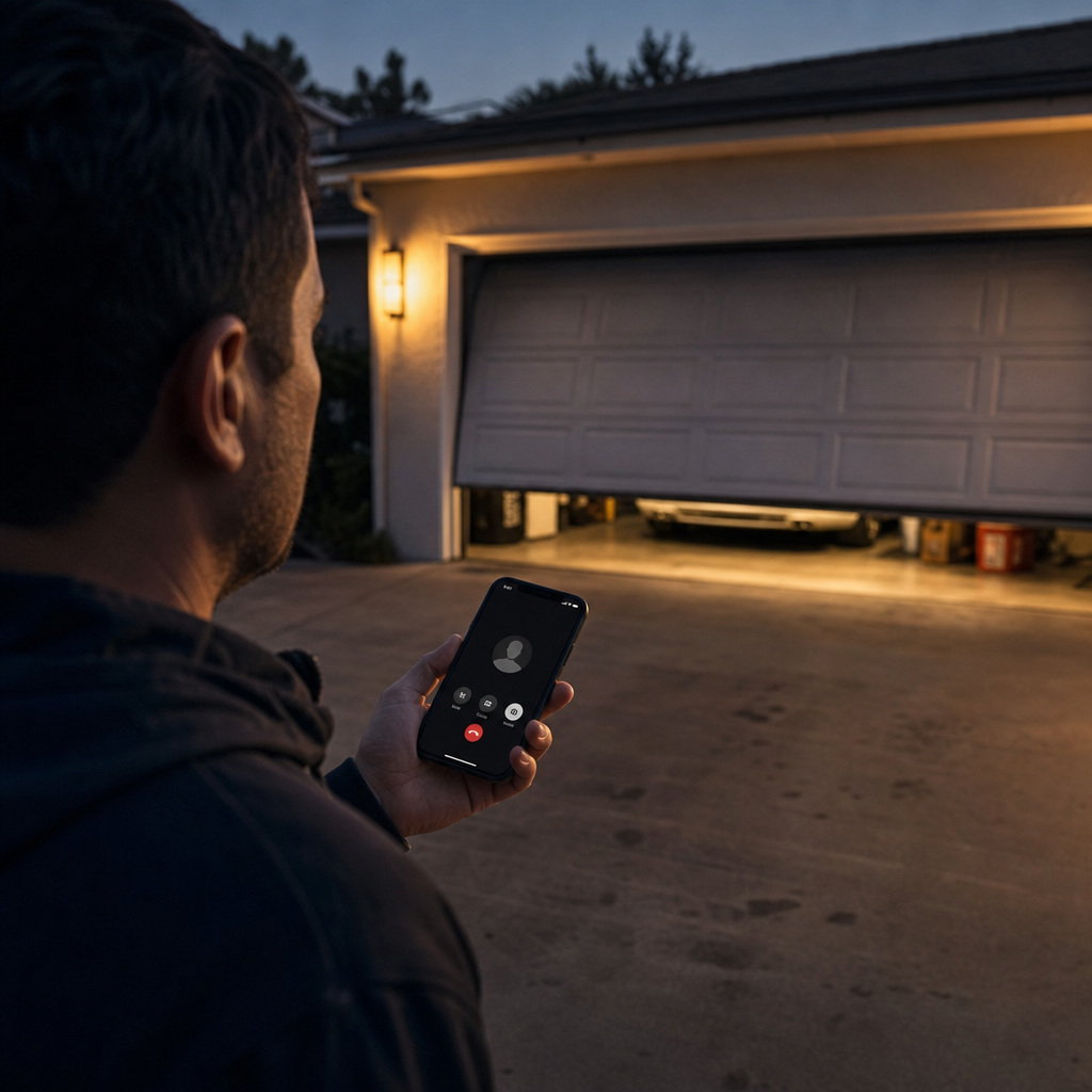 Illustration for 24 hour garage door repair los angeles