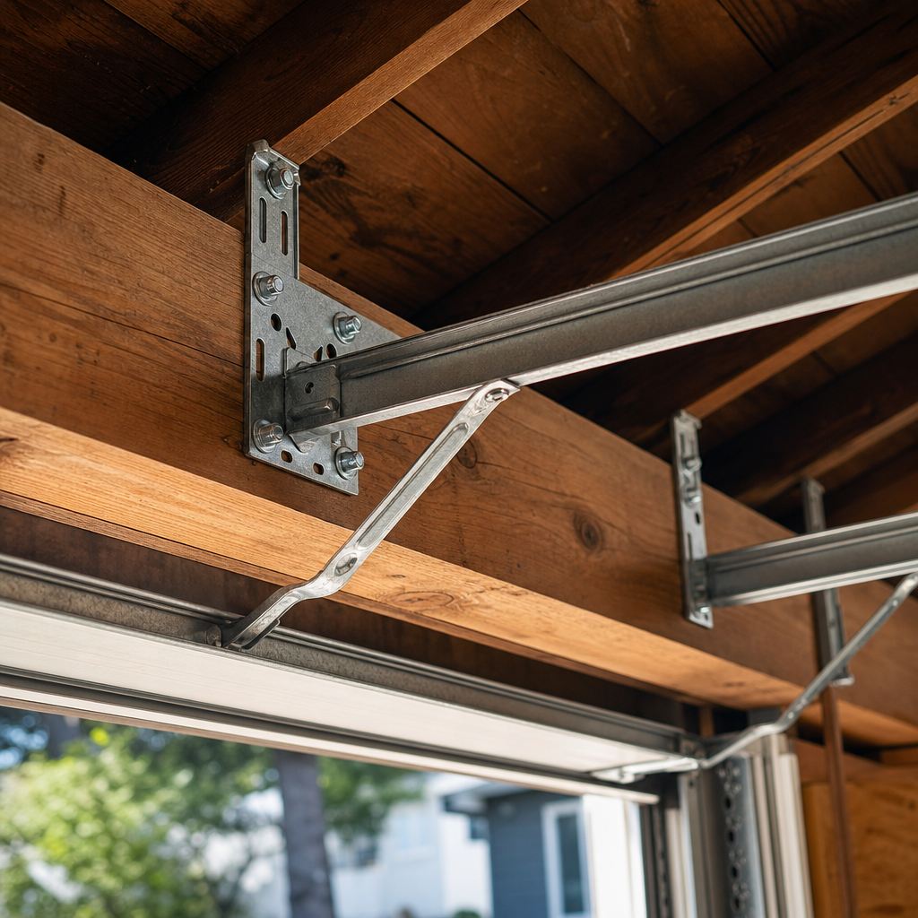 Illustration for garage door installation in Bell