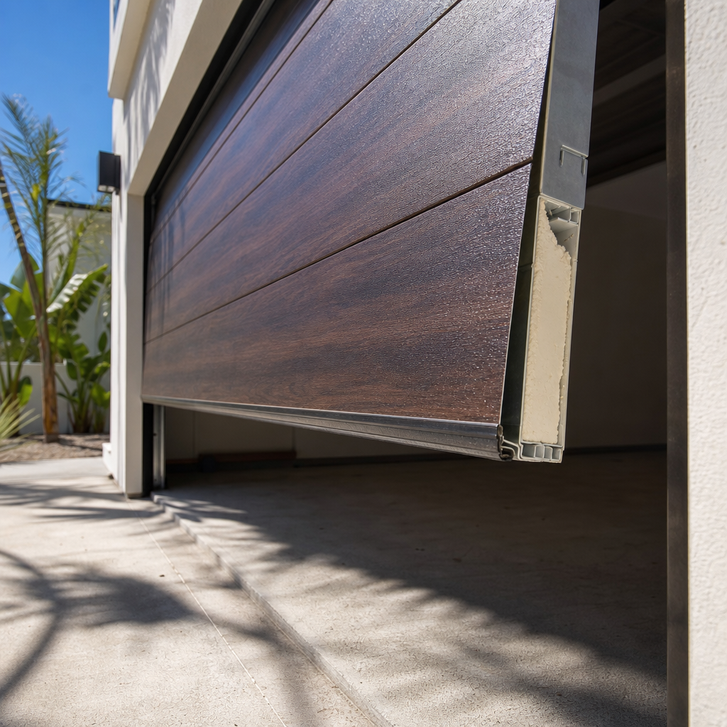 Illustration for la new garage door installation