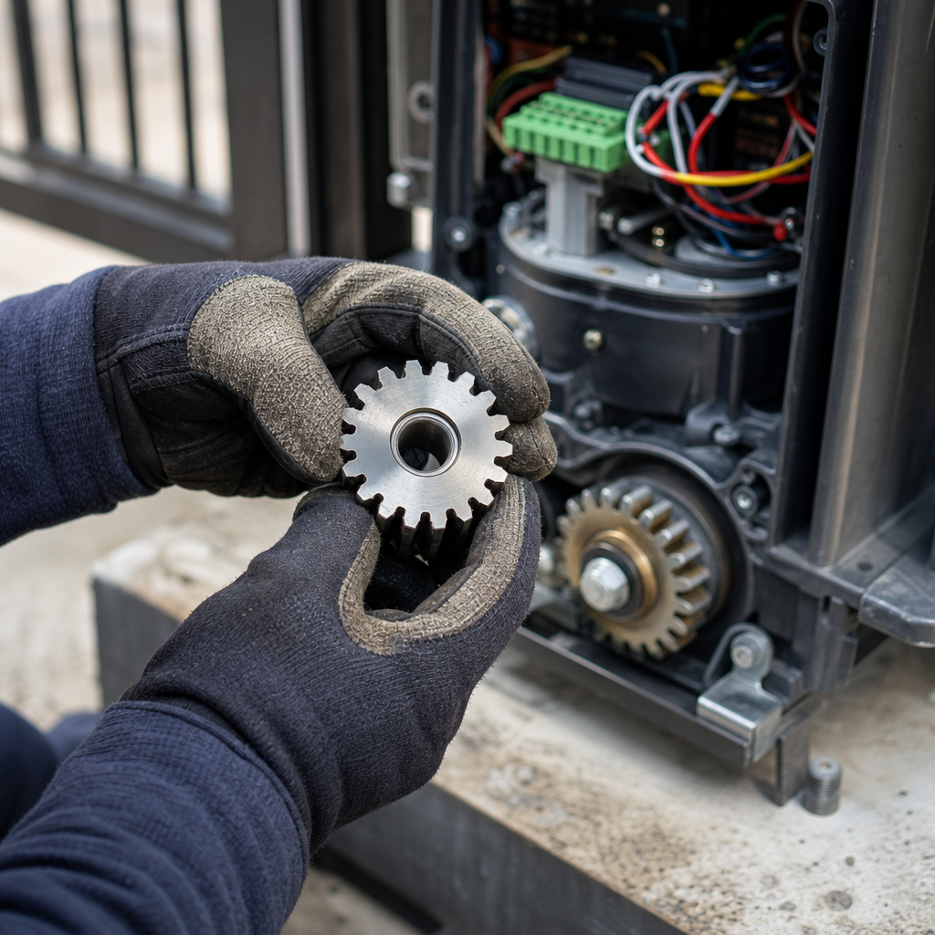 Illustration for gate motor repair in Macon