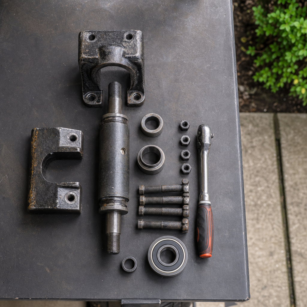 Illustration for gate hinge repair in Austell