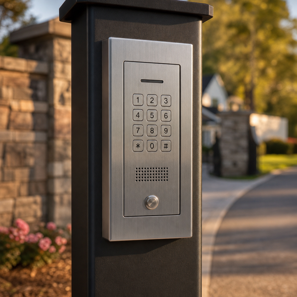 Illustration for gate installation in Cusseta