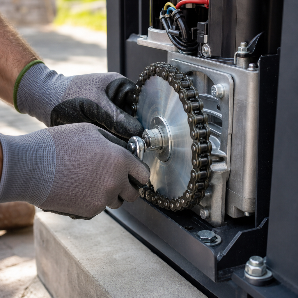 Illustration for gate motor repair in Buford