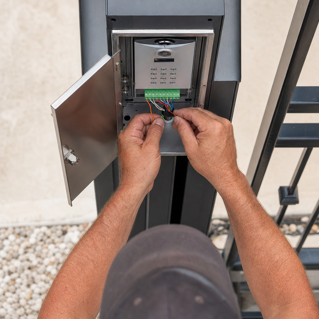 Illustration for gate repair in Conyers