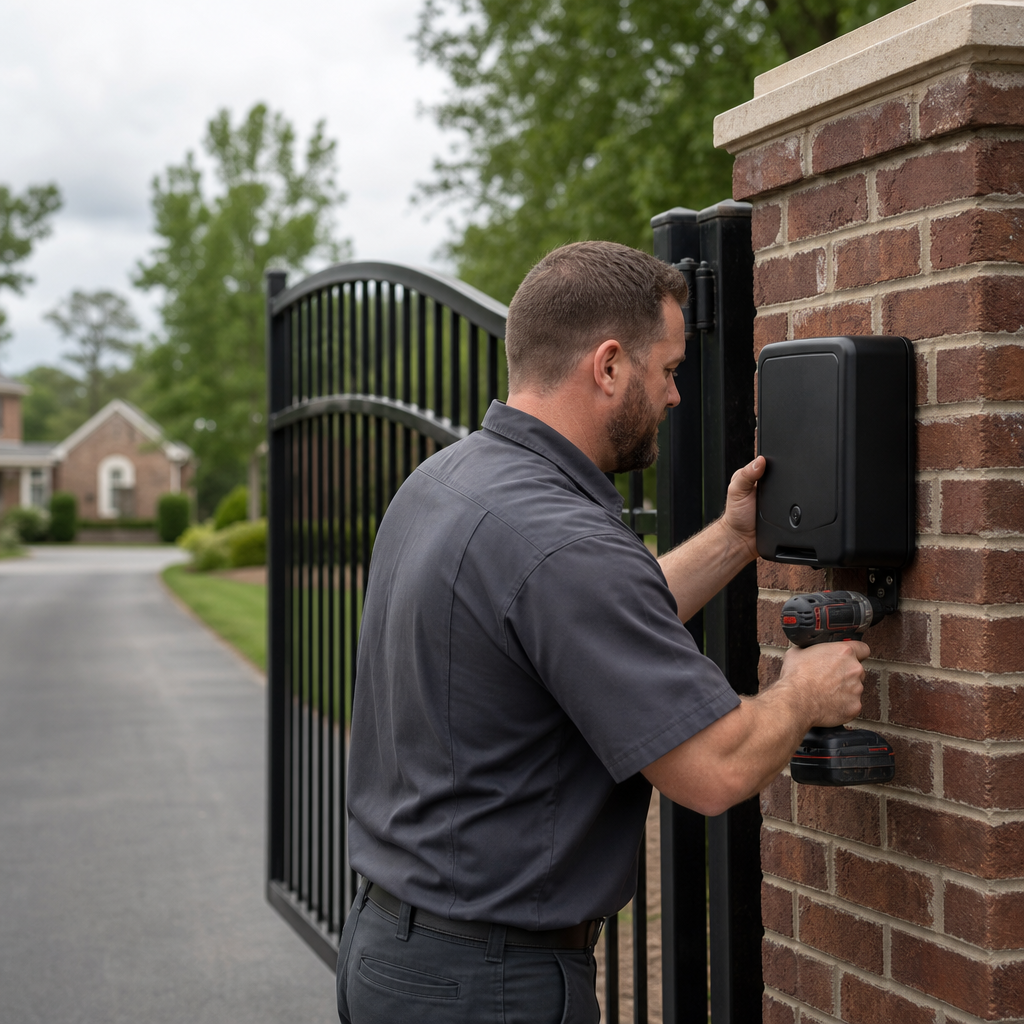 Illustration for gate repair in Cartersville