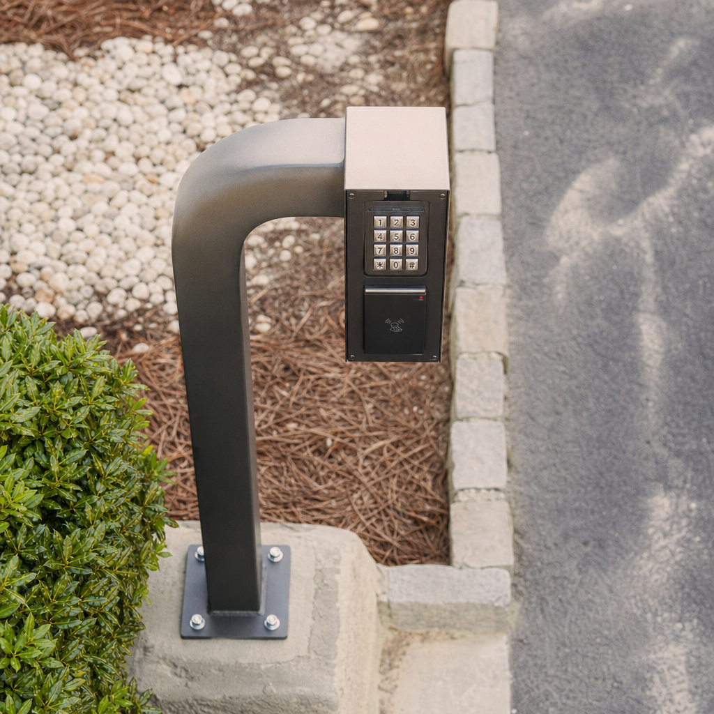 Illustration for gate installation in Fort Valley