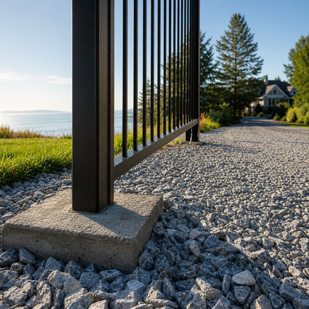 Illustration for gate installation in Hardeeville