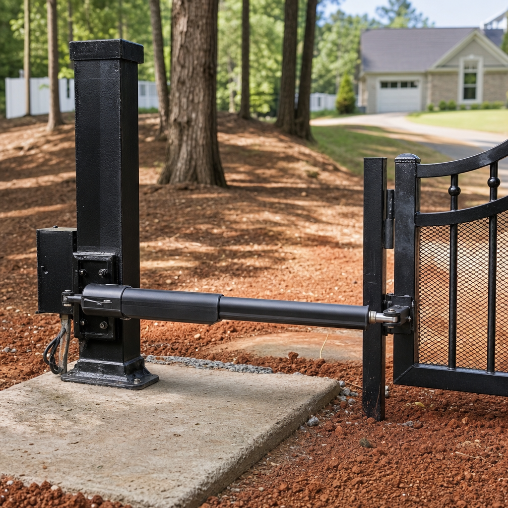 Illustration for gate operator repair in Candler-McAfee
