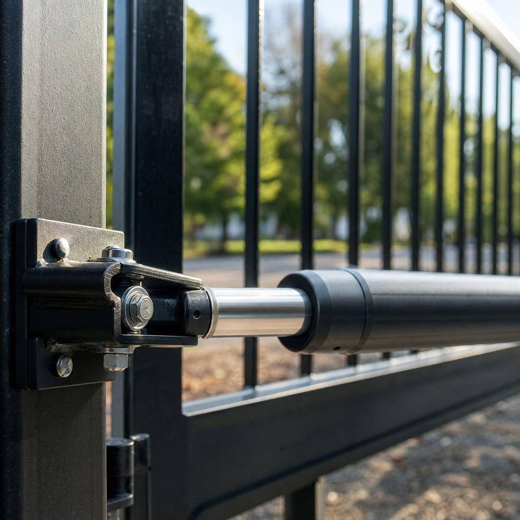 Illustration for gate installation in Milledgeville