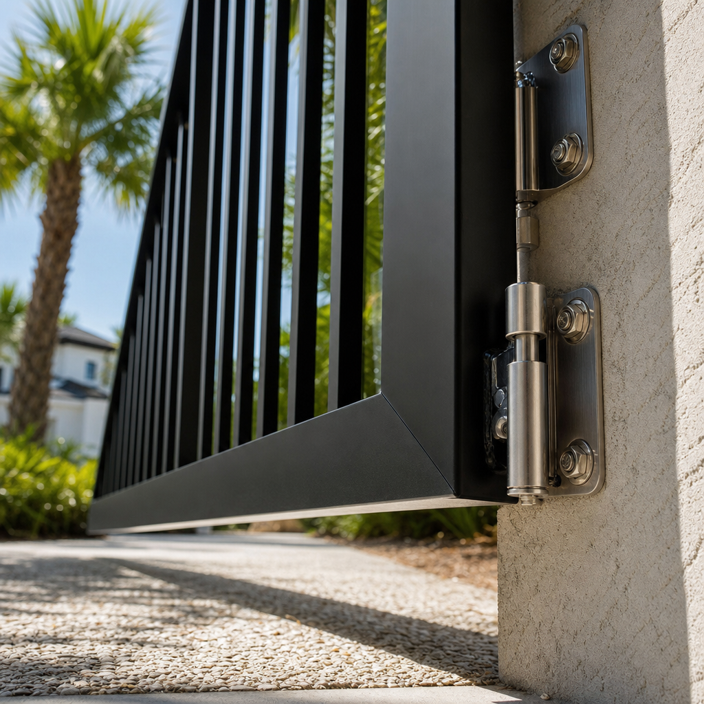 Illustration for gate installation in Hilton Head Island