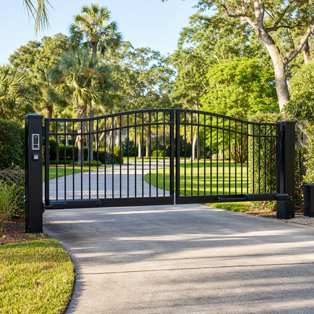 Illustration for gate installation in Port Wentworth