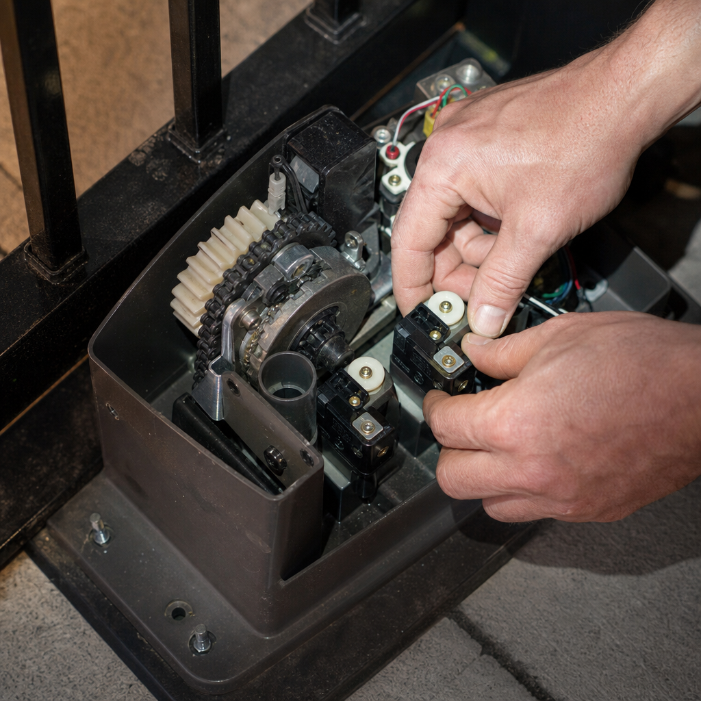 Illustration for gate repair in Haltom City