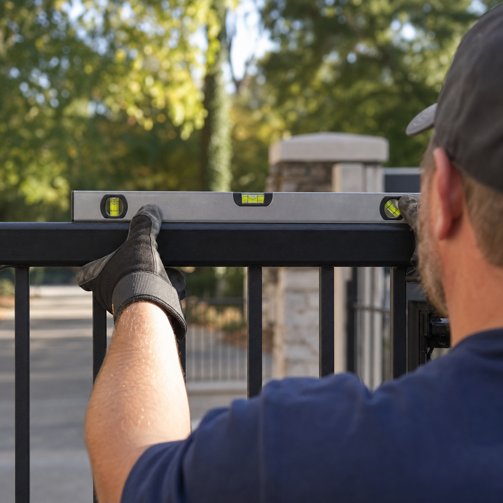 Illustration for gate repair in Forest Hill