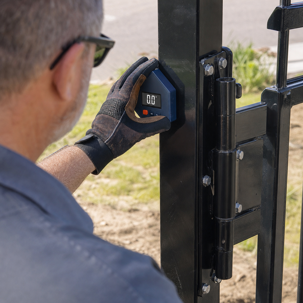 Illustration for gate hinge repair in Bedford