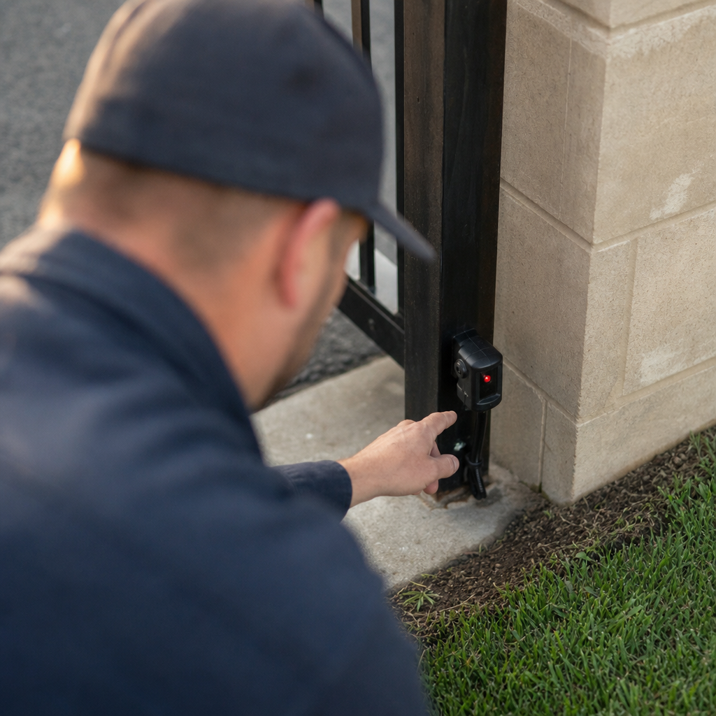 Illustration for gate repair in Highland Village