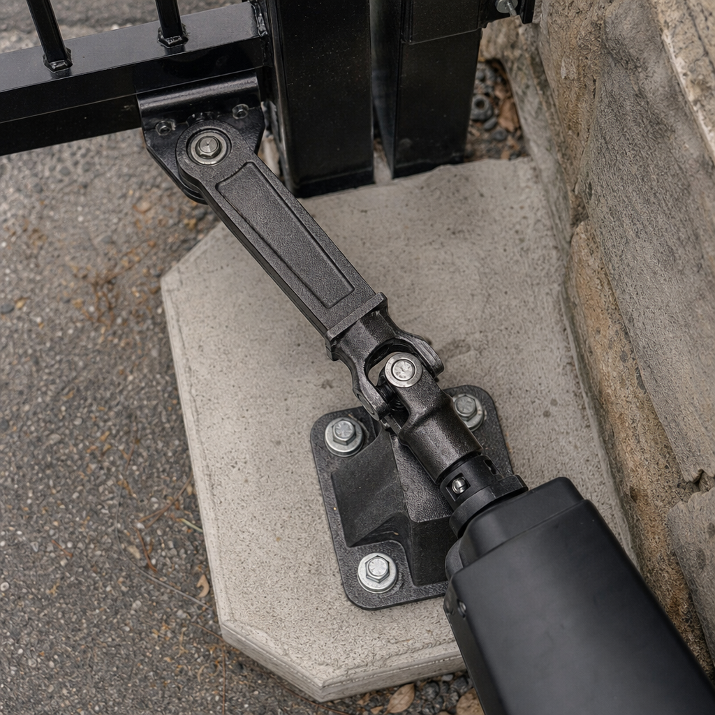 Illustration for gate repair in Justin