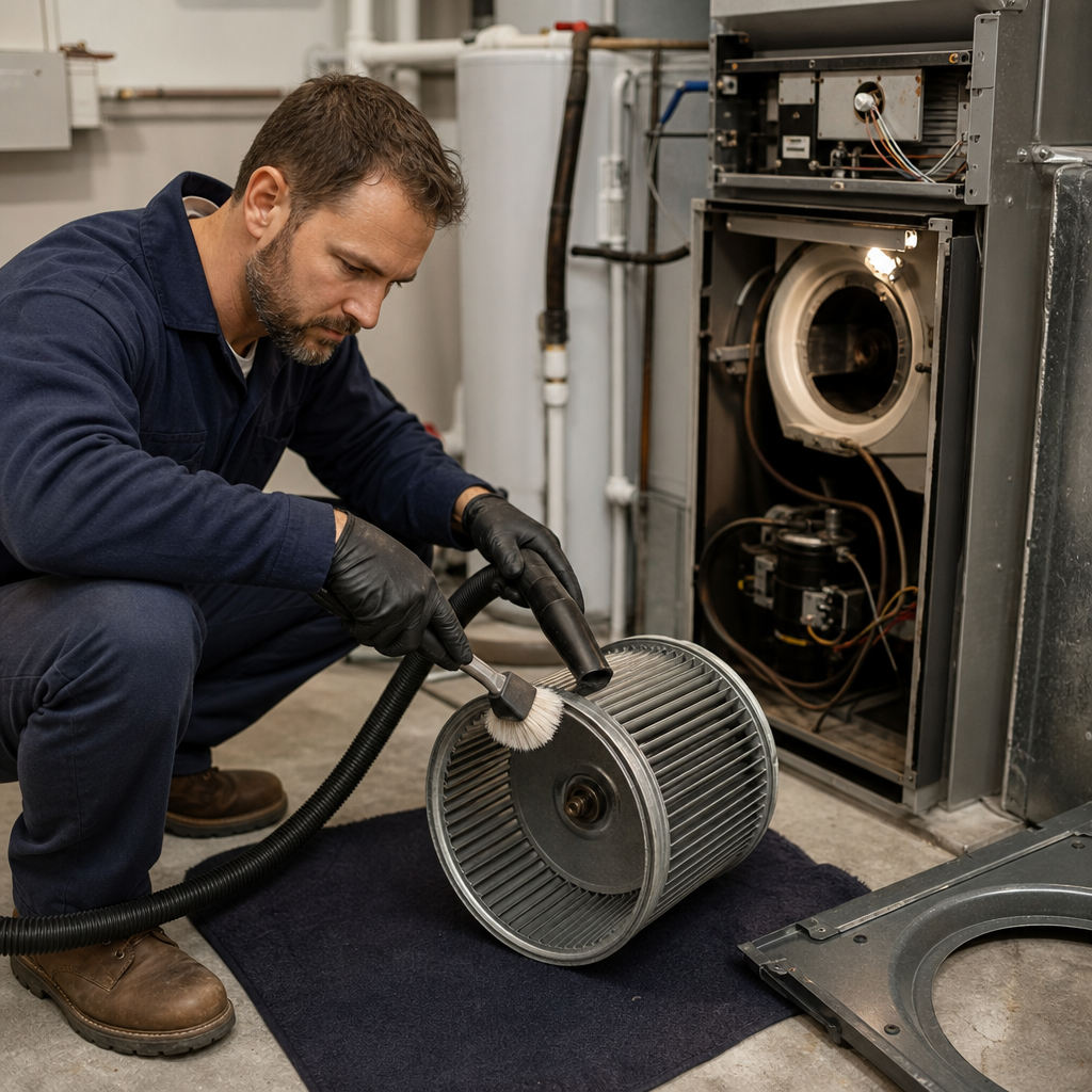 Illustration for air duct cleaning in Auburn