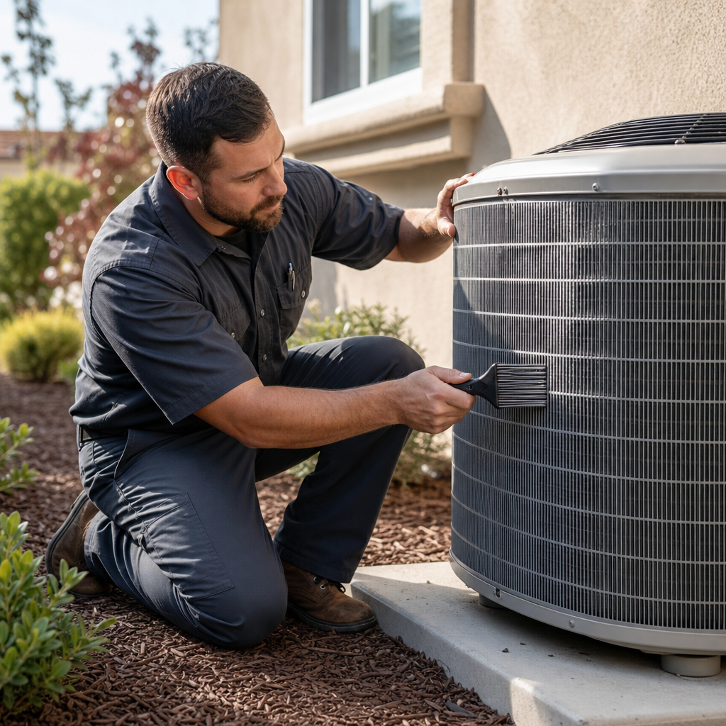 Illustration for hvac coil cleaning in El Dorado Hills