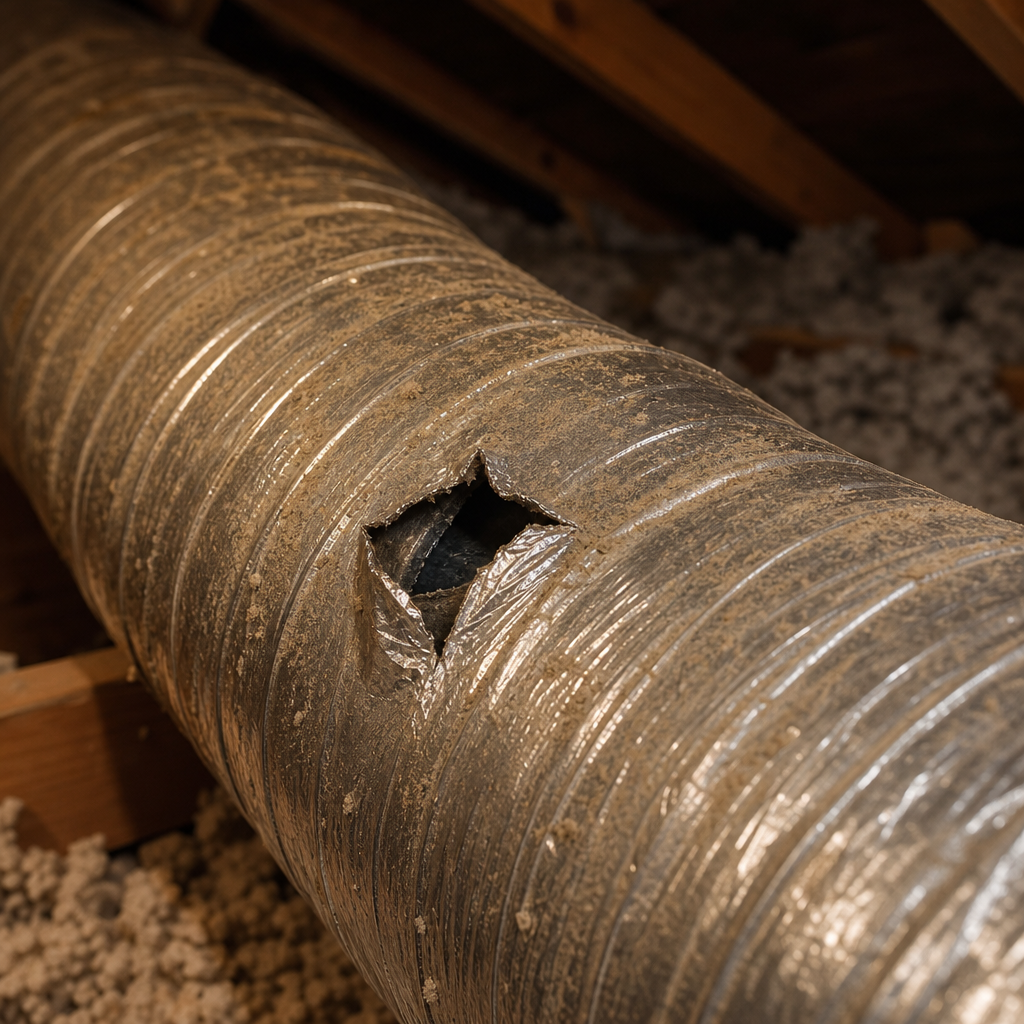 Illustration for air duct cleaning in Davis