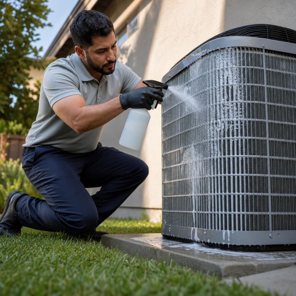 Illustration for air duct cleaning in Foothill Farms