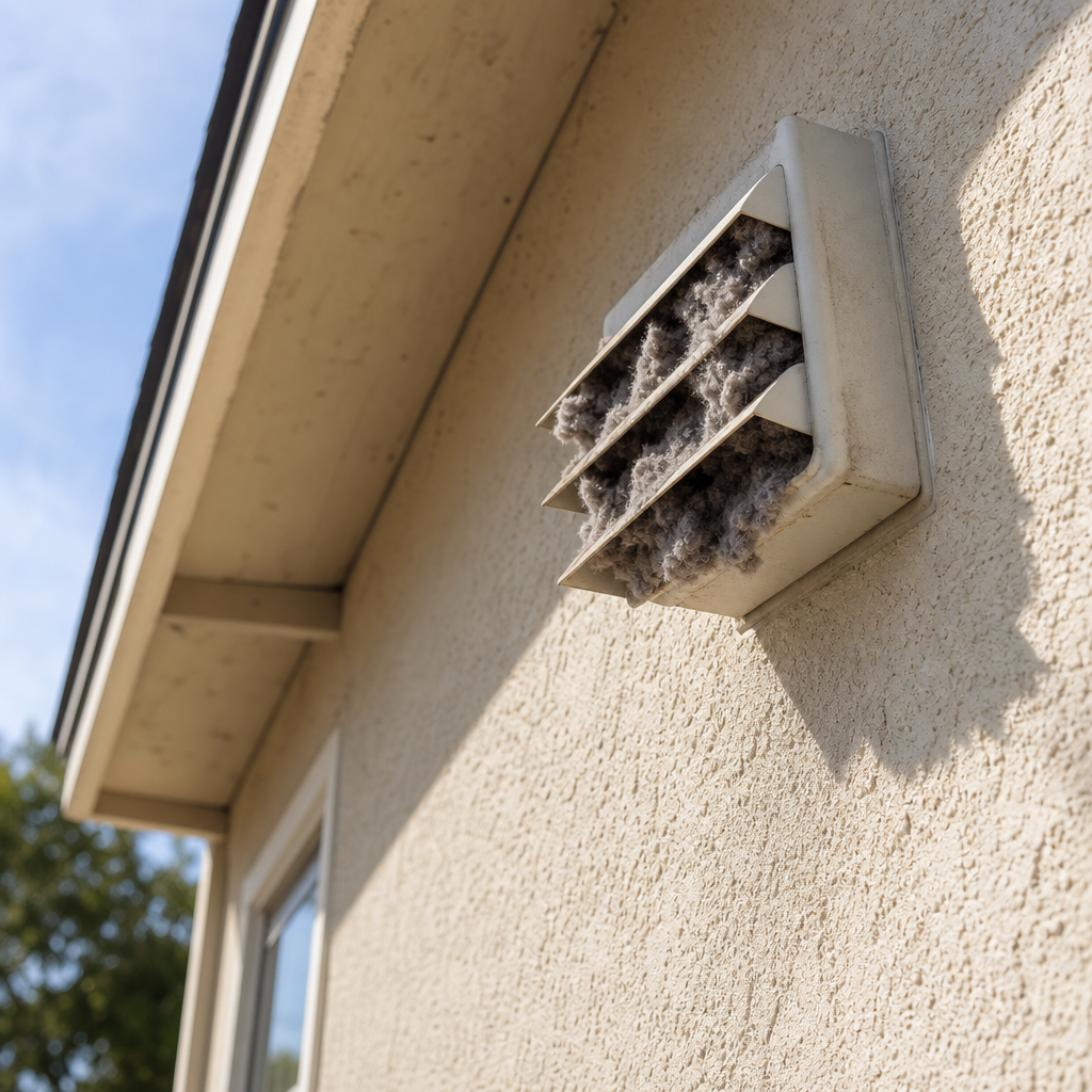 Illustration for dryer vent cleaning in Arden-Arcade
