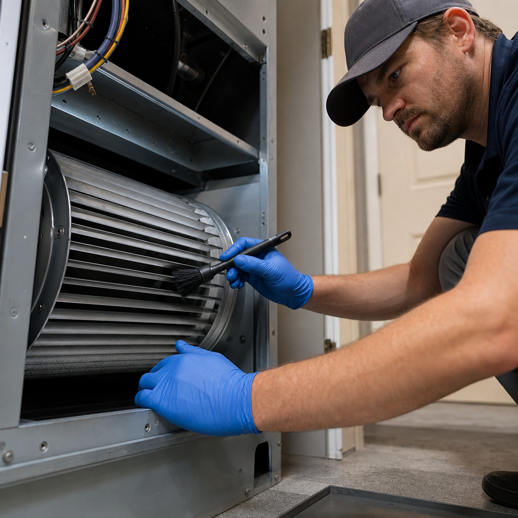 Illustration for hvac cleaning in Gold River
