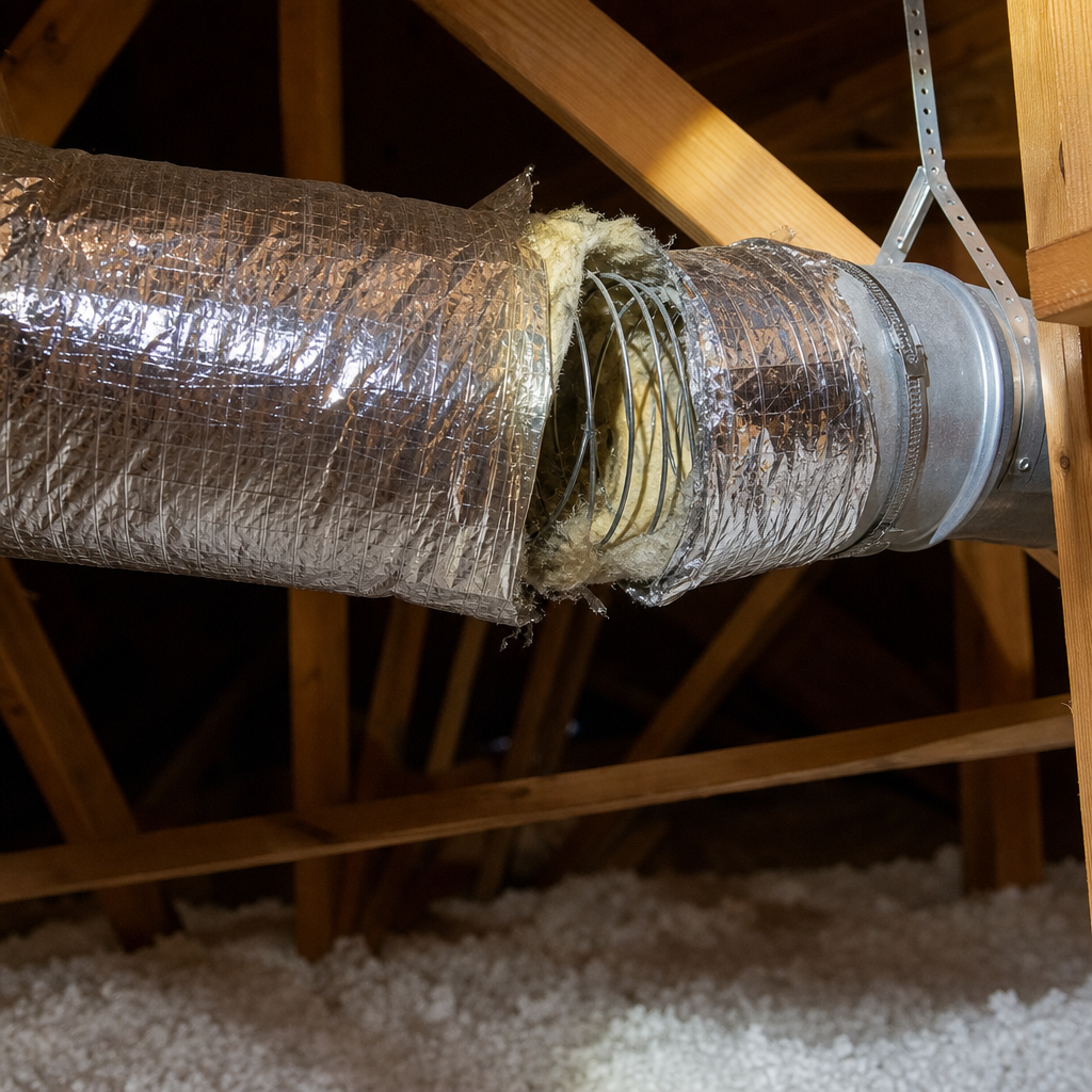 Illustration for duct repair and sealing in Arden-Arcade