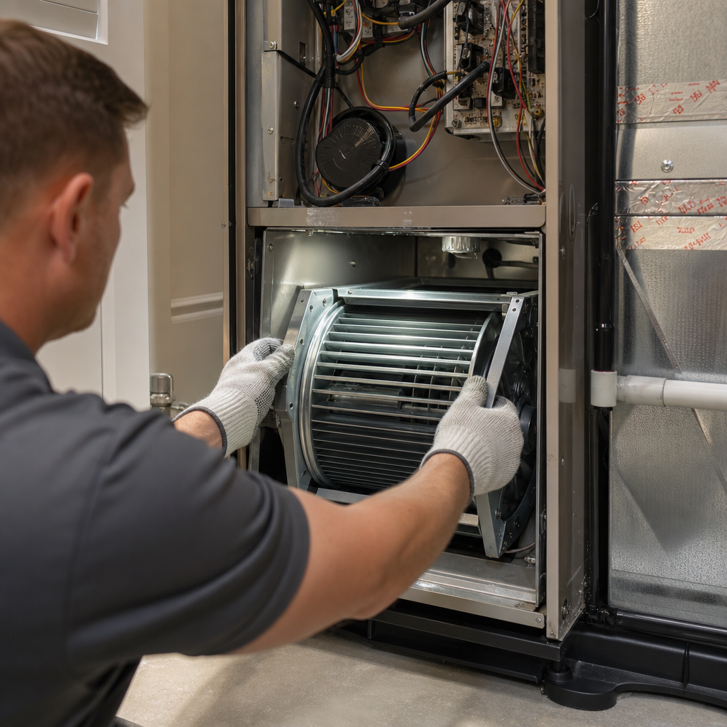Illustration for air duct cleaning in Granite Bay