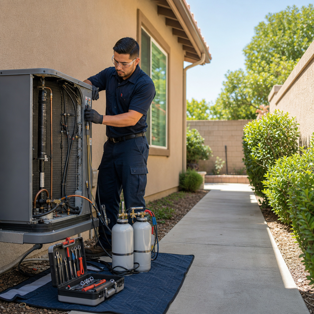 Illustration for hvac cleaning in La Riviera