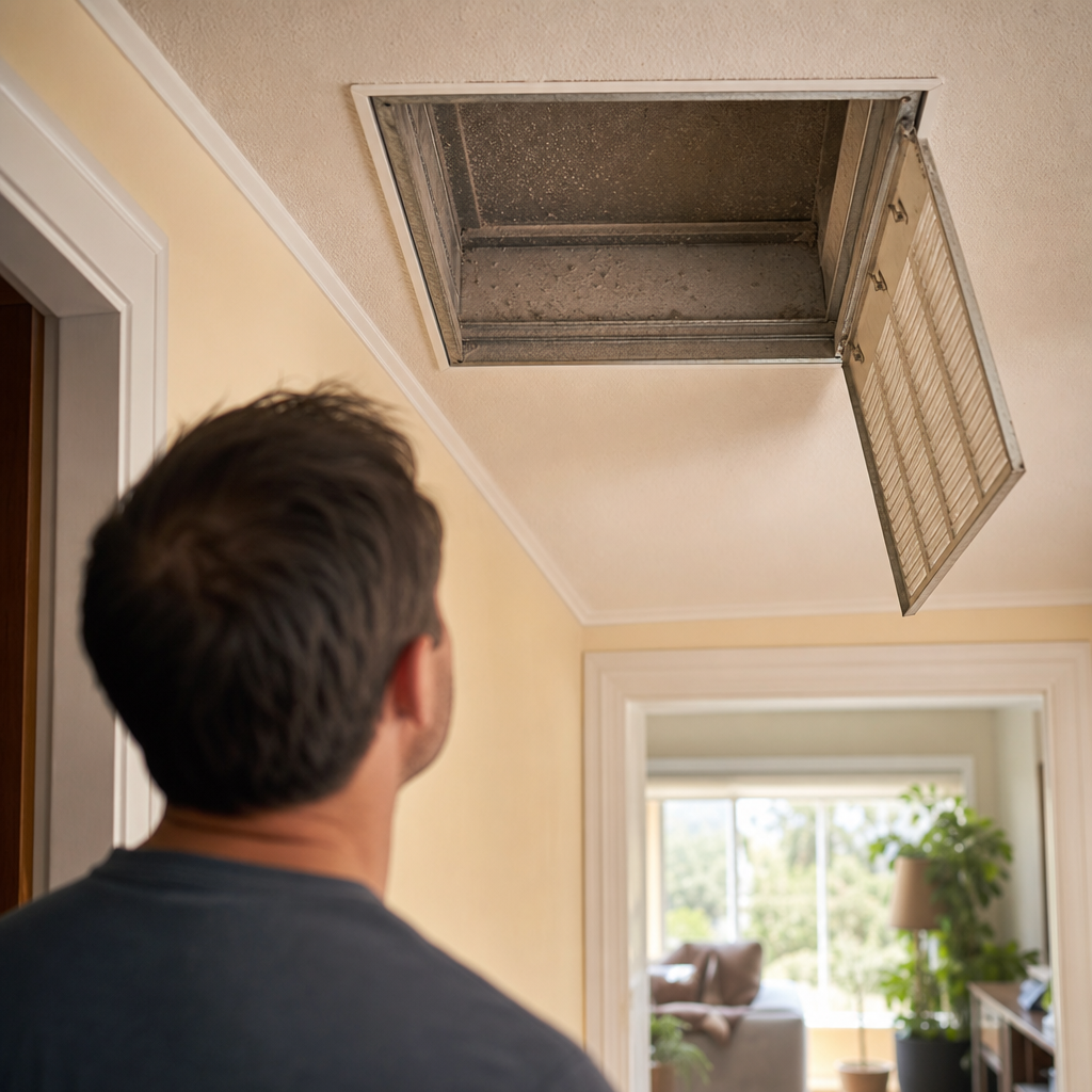 Illustration for hvac duct cleaning service in La Riviera