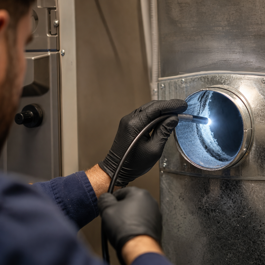 Illustration for hvac cleaning in Foothill Farms