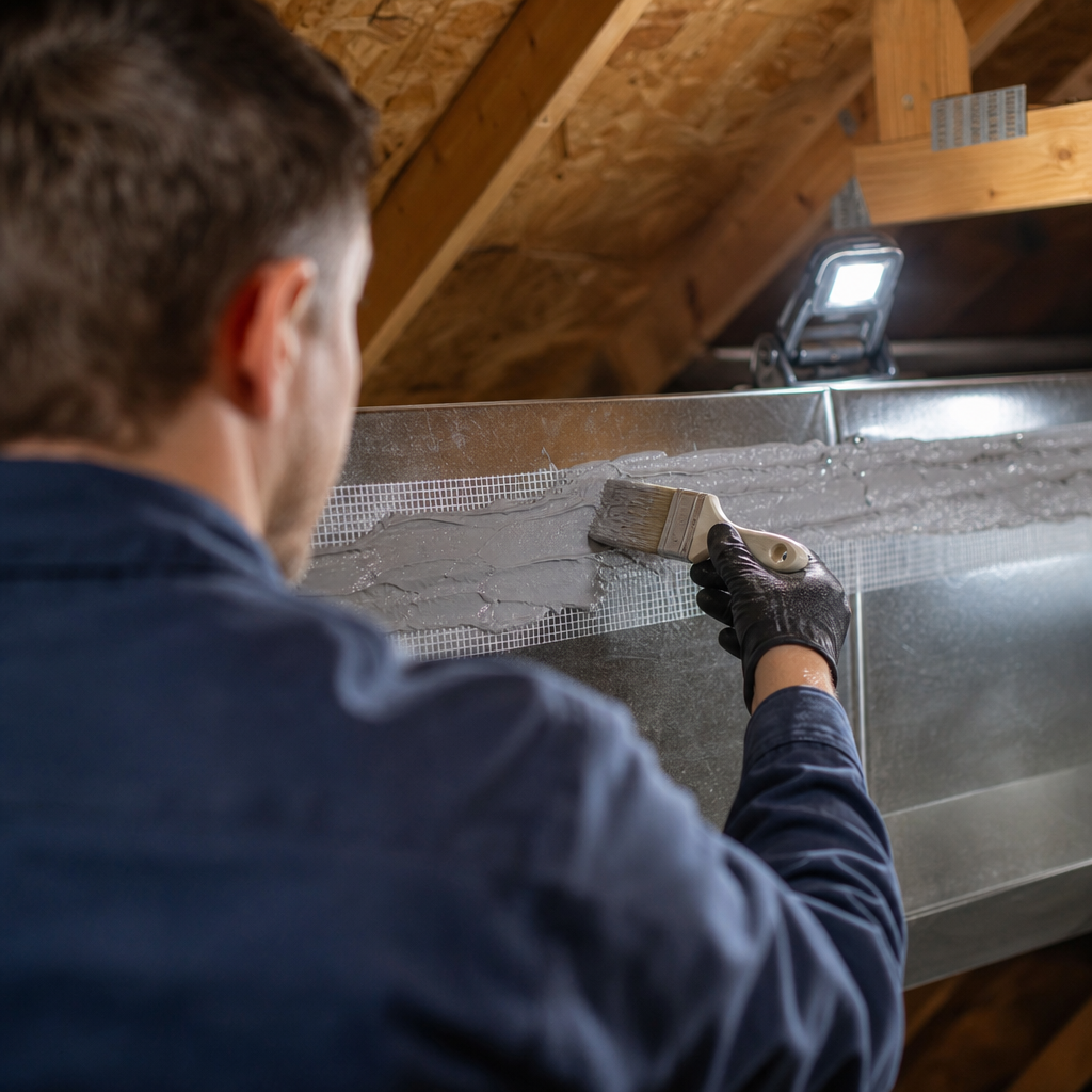 Illustration for duct repair and sealing in Auburn
