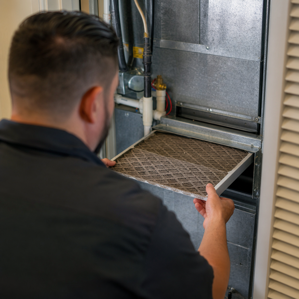 Illustration for hvac cleaning in Fruitridge Pocket