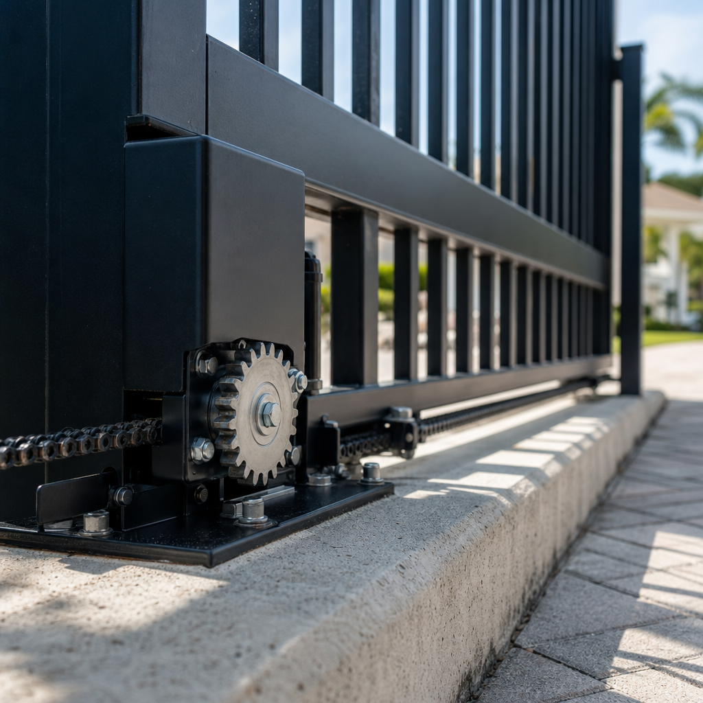 Illustration for gate repair in Palm Springs North