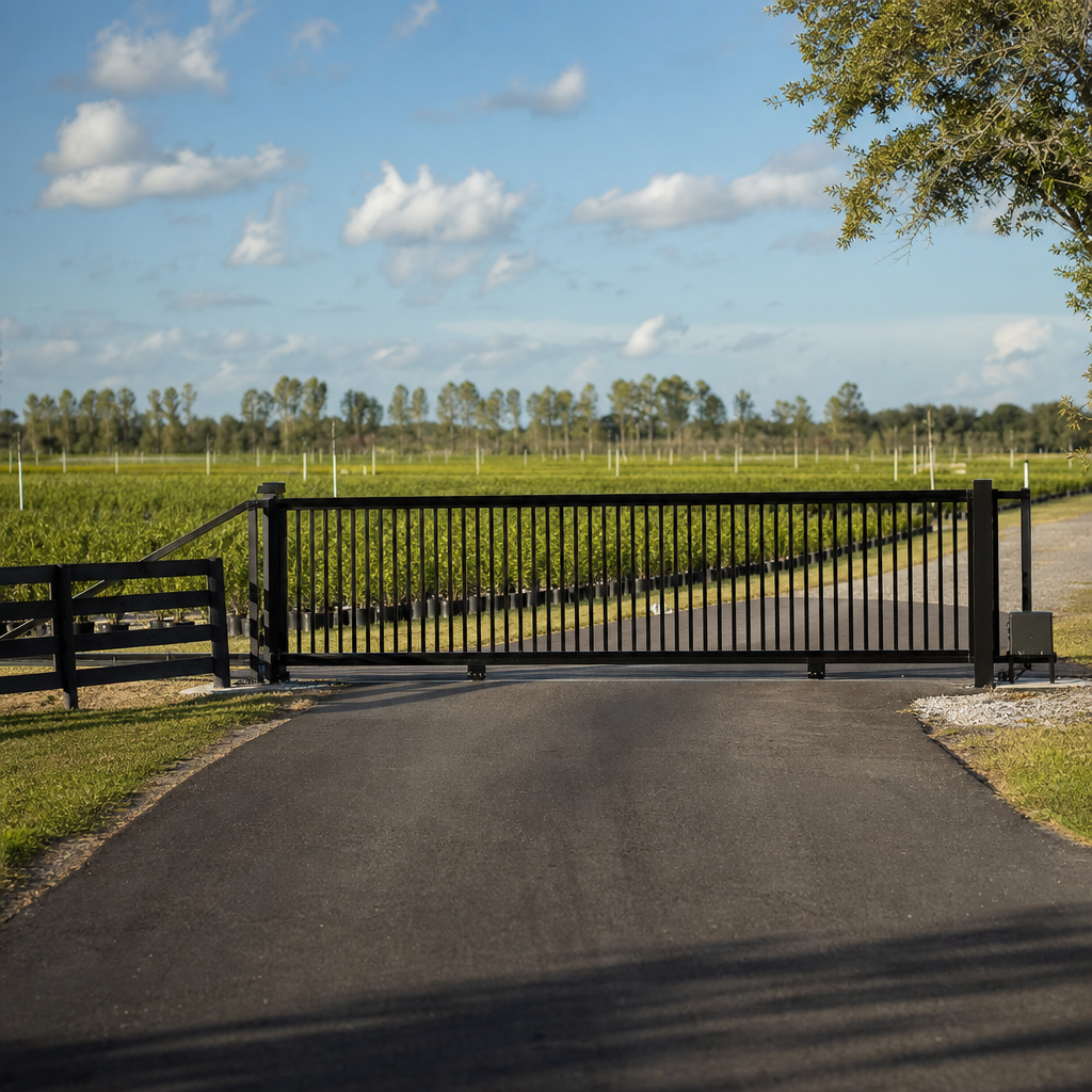 Illustration for gate repair in Princeton