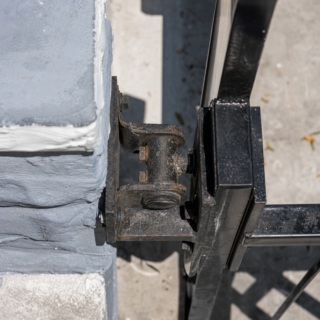 Illustration for gate repair in Opa-locka