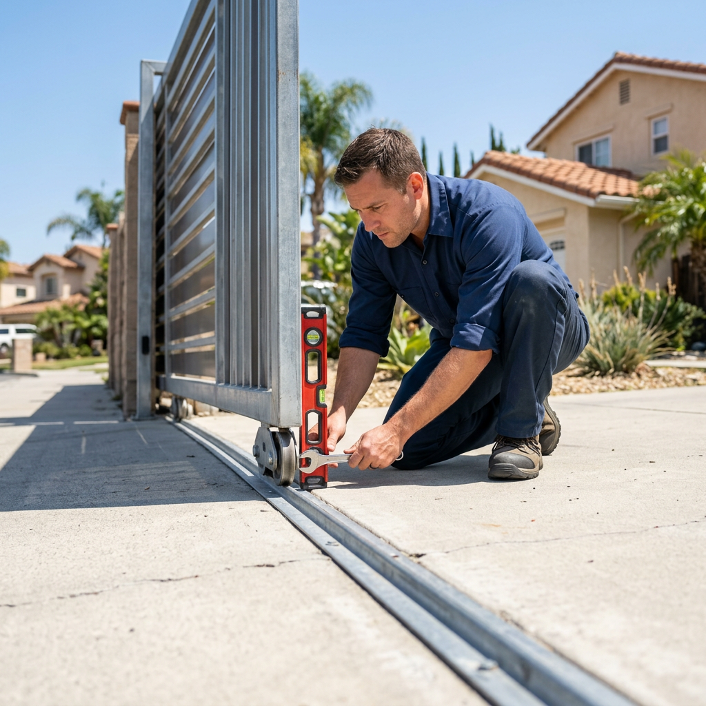 Illustration for los angeles driveway gate repair
