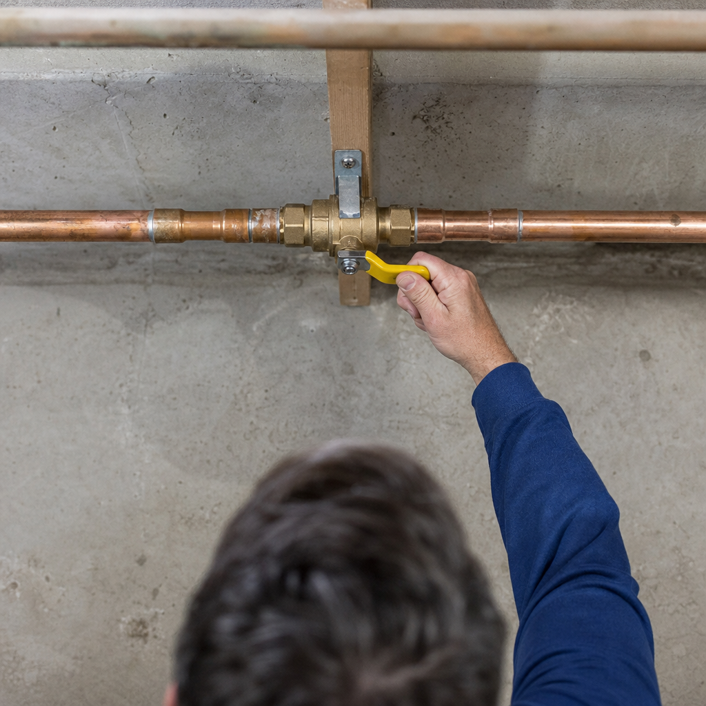 Illustration for emergency water damage restoration in Northeast Yonkers