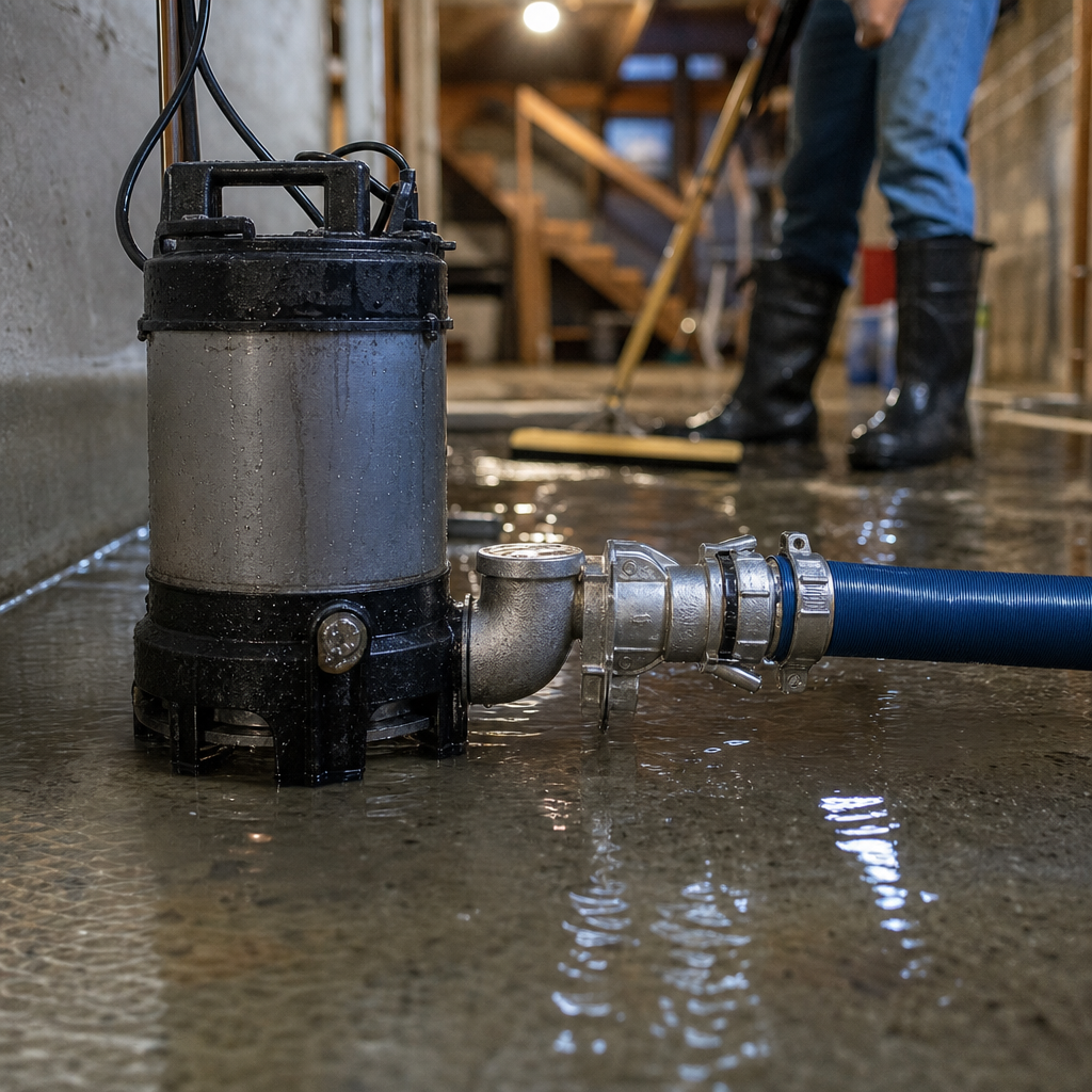 Illustration for emergency water damage restoration in Pelham Manor