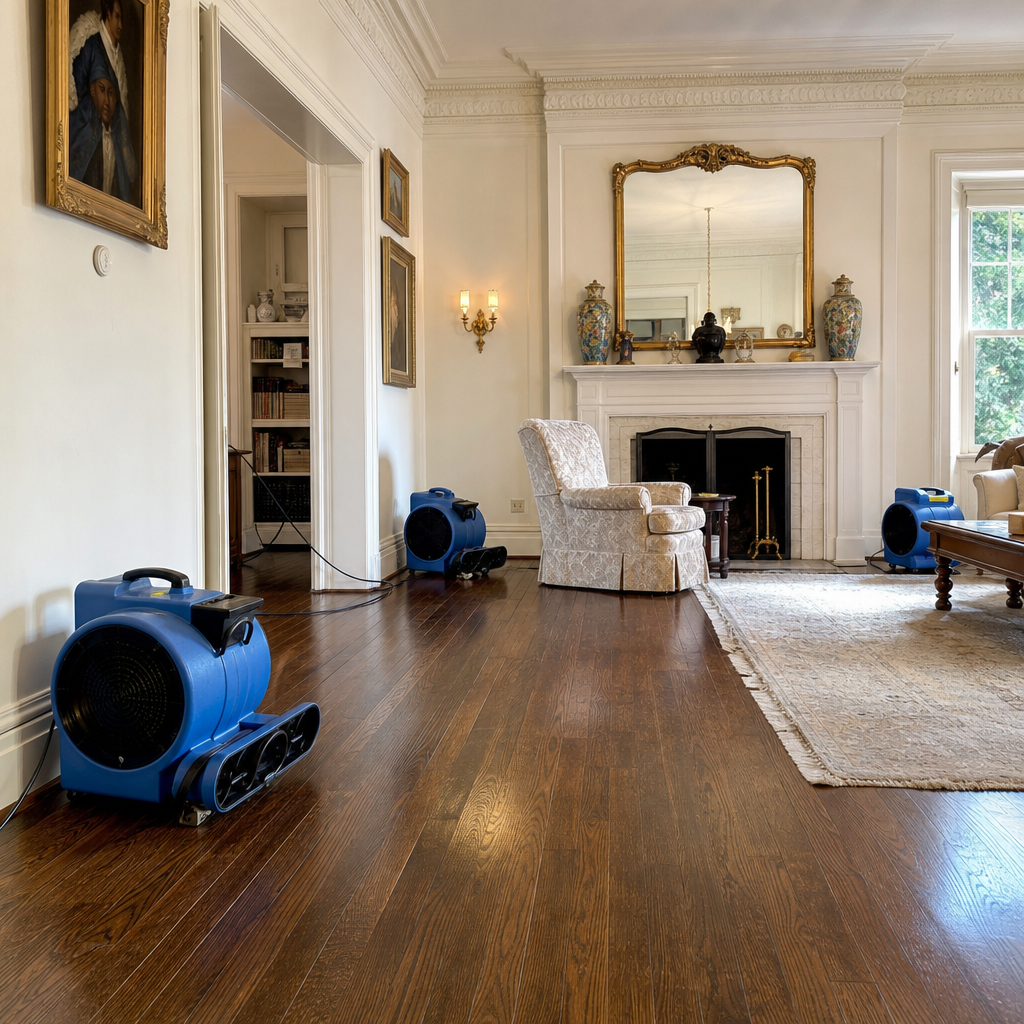 Illustration for emergency water damage restoration in Eastchester